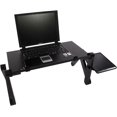 thumbnail image 2 of Household Items Multifunctional Folding Table 48 * 26 Black, 2 of 7