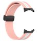 thumbnail image 5 of Correa de muñeca para reloj inteligente con banda de silicona para Google Pixel Watch 2022 (rosa blanco), 5 of 9