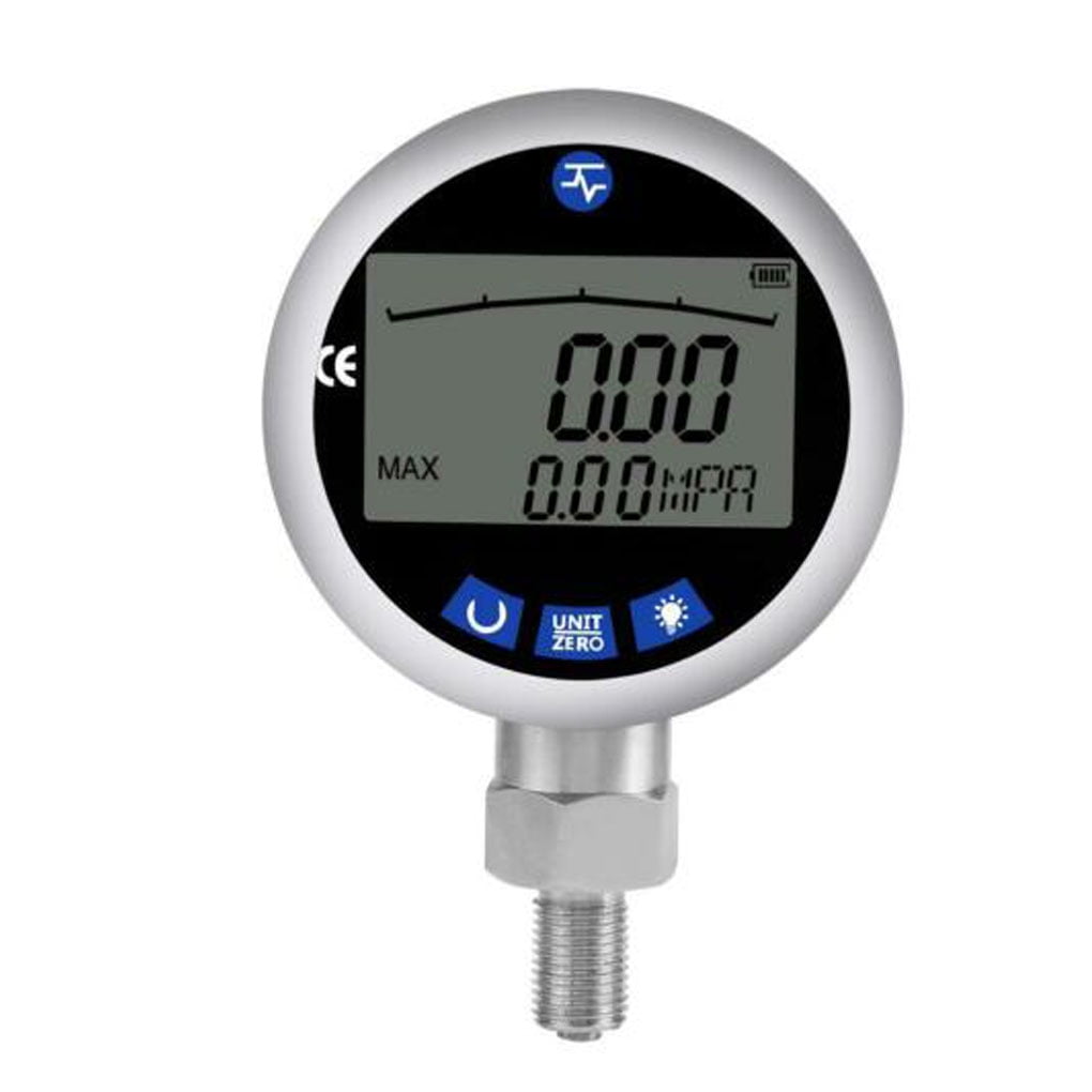 Ustyle 400 BAR 040Mpa 10000 PSI Digital Pressure Gauge Stainless Steel Back Light LCD Display
