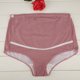 thumbnail image 4 of 3 Unids Mujeres Embarazadas Ropa Interior de Algodón de Cintura Alta Ropa Interior de Maternidad Ajustable Bragas de Las Mujeres TranspirableL-Size B-Pattern) Khall Tendencias, 4 of 6