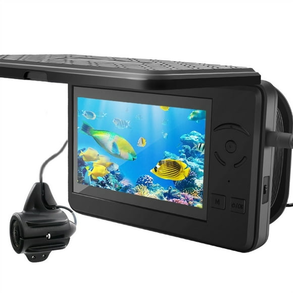 Erchang Video Fish Finder 4.3 Inch Monitor Full HD 1280*720P Camera For Winter Underwater Ice Fishing Camera ,Easy to Use