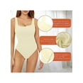 thumbnail image 6 of LELINTA Shapewear Bodysuit for Women Tummy Control Body Shaper Thong Sleeveless Tank Tops Bodysuits Seamless Sculpting Body Suit Ladies Going Out Clubwear, 6 of 6