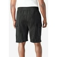 thumbnail image 2 of KingSize Men's Big & Tall 10" Fleece Cargo Shorts, 2 of 6
