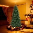 thumbnail image 2 of Costway Árbol de Navidad artificial de 180 cm con puntas de ramas de PVC 721 PE y soporte de metal plegable, 2 of 3
