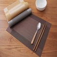 thumbnail image 4 of Naiovety Mantel Individual de 8 piezas, antideslizante, aislado, resistente a la humedad, lavable, impermeable, para el hogar, restaurante, Mostrada, 4 of 6