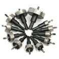 thumbnail image 2 of 12Pcs Hss Drill Bit Hole Saw Tooth Set Stainless Steel Metal Alloy Cutter 15-50Mm, 2 of 7