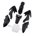 thumbnail image 3 of Guardabarros de plástico shamjiam Kit de carenado para CRF50 Bike 50CC 120CC 125CC negro, 3 of 5