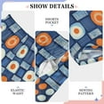 thumbnail image 6 of FORMRS Kids Pajama Pants with Pockets Size 11-12Y Boys Lounge Sleep Bottoms, Modern Color Circle, 6 of 8