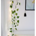 thumbnail image 4 of LED Artificial Plants String Light Green Maple Leaves Lamp Garland DIY Battery Powered Hanging Lighting, 4 of 6