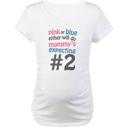 

Maternity Pink or Blue Graphic Tee