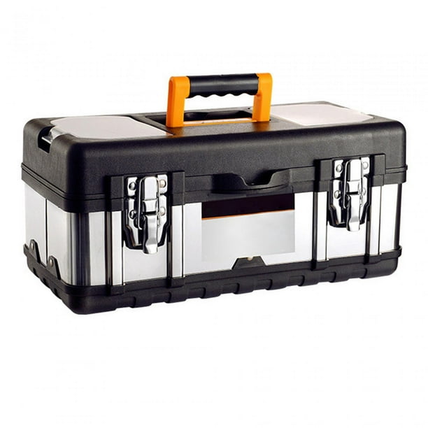 HARFINGTON Caja De Herramientas Portátil De Acero De 14.2 Pulgadas