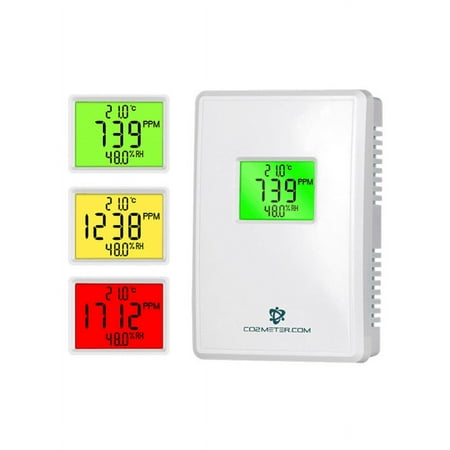 CO2 Meter Wall Mount Indoor Air quality Monitor