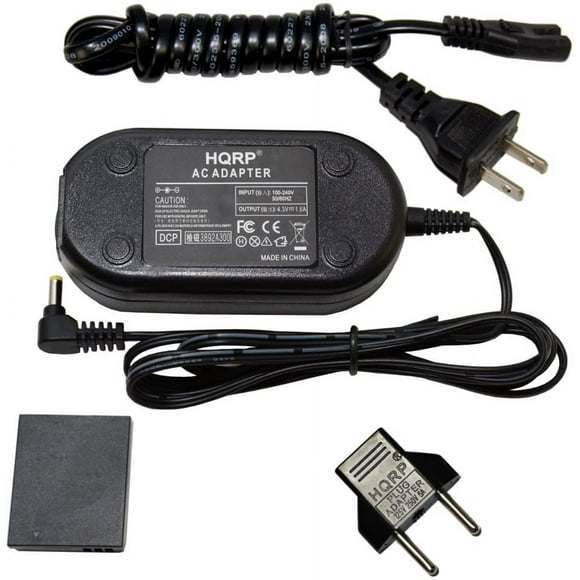 HQRP Adaptateur AC pour Canon ACK-DC40 ACKDC40 PowerShot SX600 HS SX170 IS SX500 IS SX510 HS SX240 HS SX260 HS SX280 HS D10 D20 D30 S90 S95 PowerShot S120, SX170 IS Appareil Photo Numérique