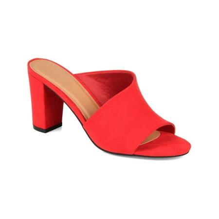 

Journee Collection Womens Allea Tru Comfort Foam D Orsay Block Heel Sandals