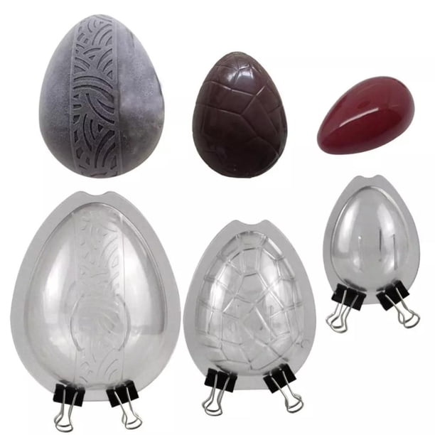 Molde De Huevo De Pascua De 6 Uds., Herramientas Para Hornear Gelatina De Pastel De Caramelo De Chocolate, Molde Diy Antiadherente Para Decoración De Pascua matsuzay HA034776-00