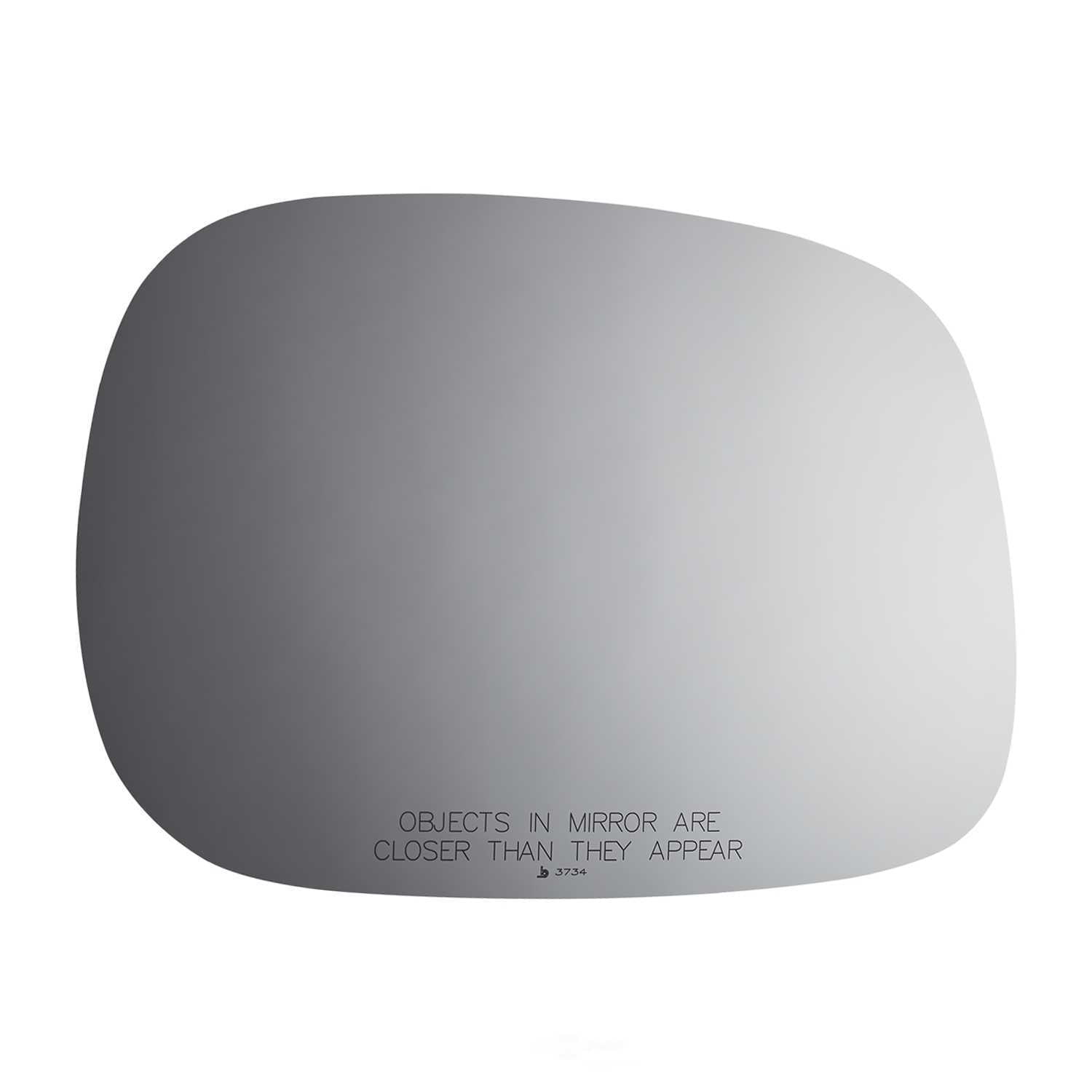 Burco Side View Mirror Replacement Glass - Clear Glass - 3734