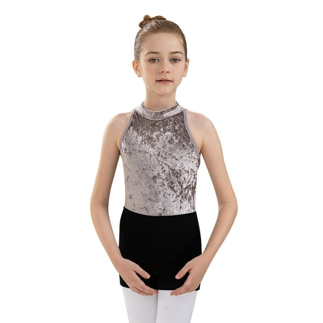 TZEWGL Summer Training Performance Latin Classical Dance Dress Outfit Set Gymnastics Sets For Girl Cozy Outfit Set For Infants size 3-4T