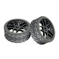 thumbnail image 5 of Pneu de Voiture, 4 Pcs Pneus en Caoutchouc Résistants pour HSP 1/ Blanc, 5 of 5