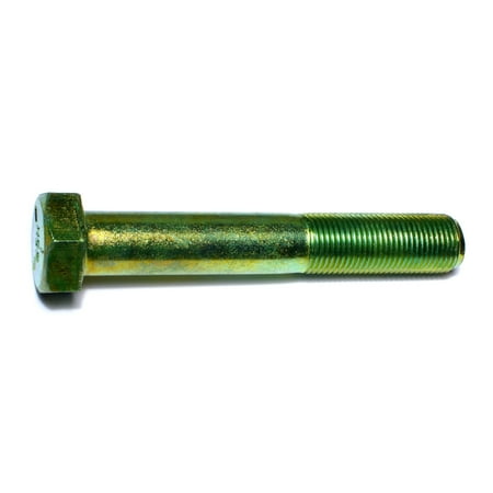 

5/8 -18 x 4 Green Rinsed Zinc Grade 5 Hex Cap Screws (13 pcs.)