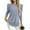Light Blue, variant on ShiShine Women's Puff Long Sleeve Shirts Casual Solid Color Blouses Crew Neck Elegant Tunic Tops