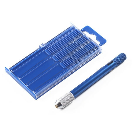 

Jueka Portable Hand Drill Drilling Tool Durable Micro Model With 20pcs Drill Bits