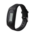 thumbnail image 1 of Silicone Pedometer Watch with LCD Display Step & Calorie Counter for All Ages, No Bluetooth Needed, 1 of 7