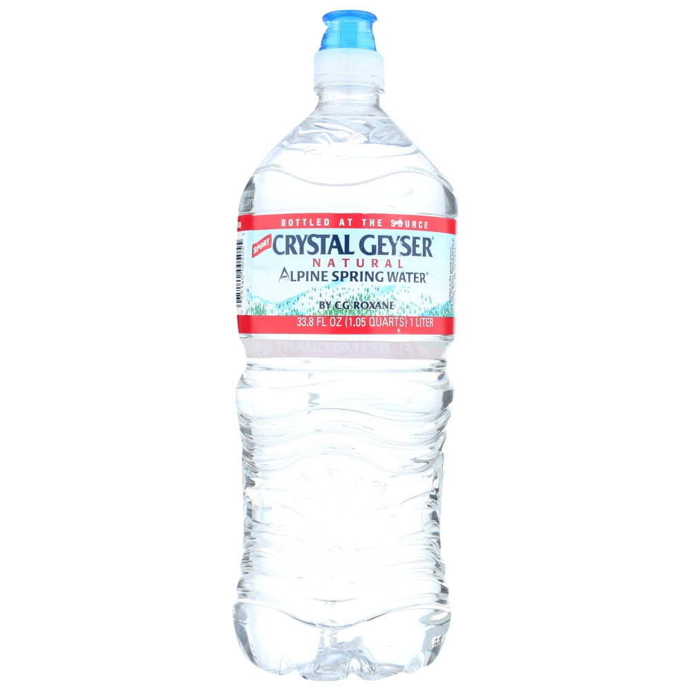 Crystal Geyser Alpine Spring Water, 33.8 Fl Oz.