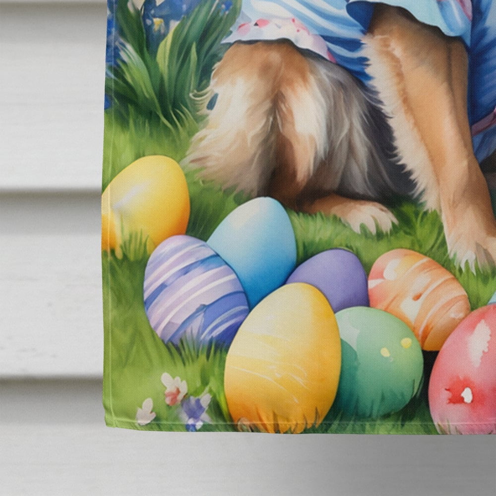 Belgian Tervuren Easter Egg Hunt House Flag 28 in x 40 in