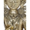 thumbnail image 4 of Vajrasattva Sixth Dhyani Buddha Brass Sculpture - Enlightenment Path Handmade Statue, 4 of 4