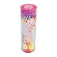 thumbnail image 3 of Mainstays Plastic Doublewall Water Bottle Red, 3 of 3