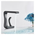 thumbnail image 3 of Basin Faucet Bathroom Curved Water Tap Sink Faucets Single Handle Mixer Tap Z Style Hot Cold Water Taps ,Easy to Install, 3 of 7