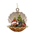thumbnail image 2 of Adorno colgante de Navidad Strade Fareast Limited acrílico con forma de perro Estilo A, 2 of 8