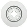 thumbnail image 3 of TRQ Front G-Coated Brake Rotor LH RH Pair for Chrysler Dodge Jeep Mitsubishi, 3 of 4