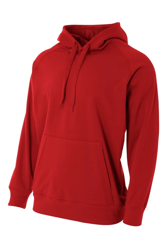 Tech Fleece Hoodie For Men in Scarlet | N4237
