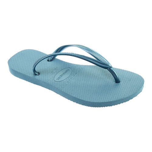 havaianas slim mineral blue