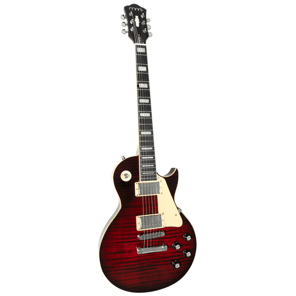 Guitarra Eléctrica 6 Cuerdas Mars Les Paul Traditional Red