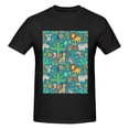 thumbnail image 4 of Bingfone Jungle Animals Men'S Loose Fit Short-Sleeve Pocket T-Shirt, 4 of 7