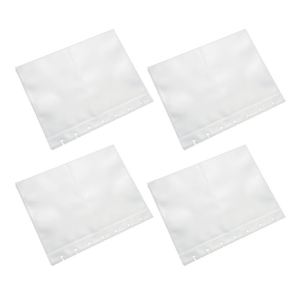 Raindrops Photo Album Refill Pages Plastic for Collectors 25Pcs 8.65x6.88x0.39in