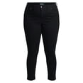 thumbnail image 5 of Terra & Sky Women's Plus Signature Denim Skinny Jeans with Control Panel, Sizes 16W-26W, 5 of 5