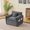 Grey#729, variant on Modern Sofas Oversized Chenille Loveseat Sofa, Oversized 2-Seater Small Cloud Couch, Modern Comfy Deep Seat Love Seat for Living Room Bedroom Office Apartment,DIY Combination,Black,Rustic Sofas