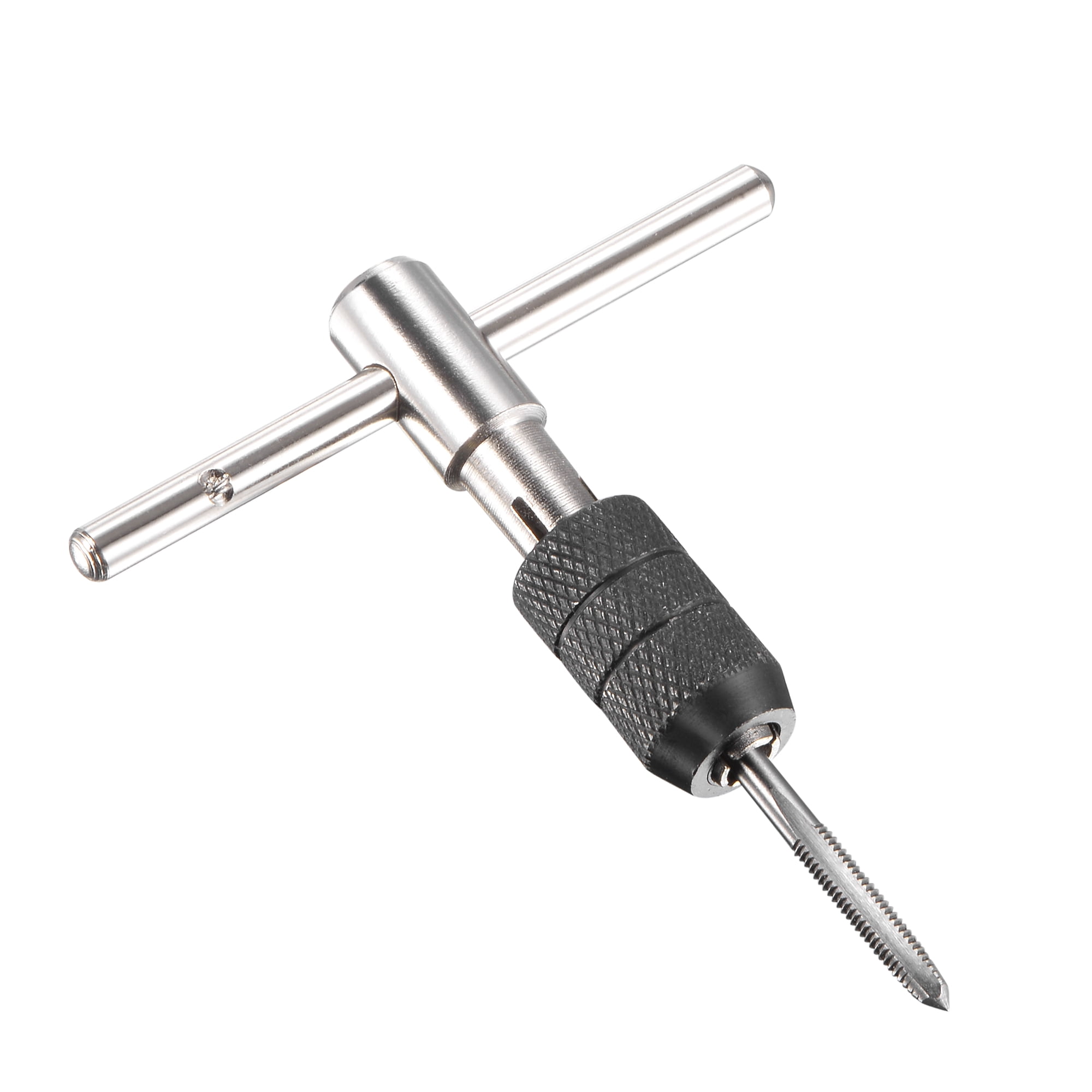 HSS Screw Treading Tool for Cutting Internal Threads Adjustable T-Handle Tap Ratchet Holder Wrench with Metric M3 M4 M5 M6 M8 Taps Drill Bits Bestgle T-tap Wrench Set 