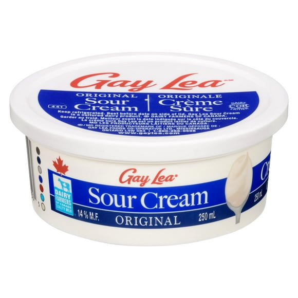 Crème sure originale de Gay Lea Foods 250 ml