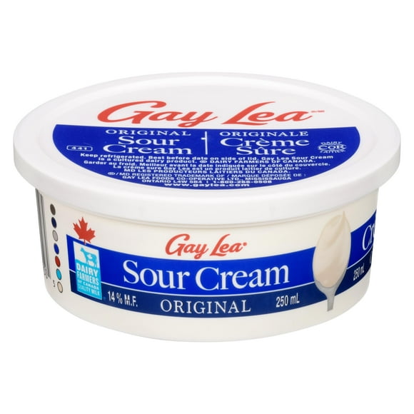 Crème sure originale de Gay Lea Foods 250 ml