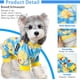 thumbnail image 4 of XPUDAC Pijamas para perros pequeños de 4 piezas, ropa de pijamas para cachorros, trajes para perritos, camisas de Navidad, durmientes para mascotas, gatos, Jammies-S, 4 of 4