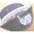 thumbnail image 4 of Kernelly Baby Boy Baseball Cap Striped Sunhat Letter Sun Protection Hat, 4 of 7