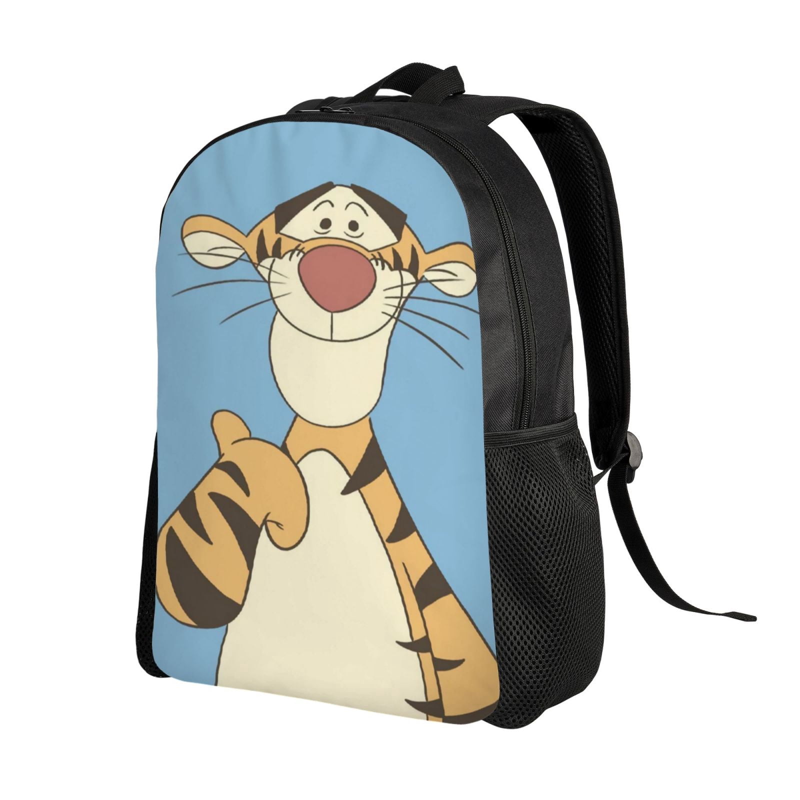 Tigger Cartoon Backpacks Lightweight Large Capacity Unisex Bookbag Anime Laptop Bag for Travel Hiking School