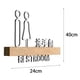 thumbnail image 2 of Letrero para puerta de baño, símbolos de baño, símbolo de inodoro, letreros para puerta de baño, decoración para tienda, cafetería, oficina, baño de, 2 of 9