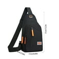 thumbnail image 3 of Kmdttou Sling Bag for Men Crossbody Bag Men's Watertight Material Chest Bag Multifunctional Sports Outdoor Leisure Shoulder Backpack Messenger Bag, 3 of 6
