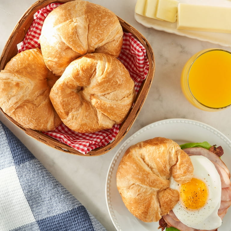 Marketside All Butter Whole Croissants, 9.17 oz, 4 Count