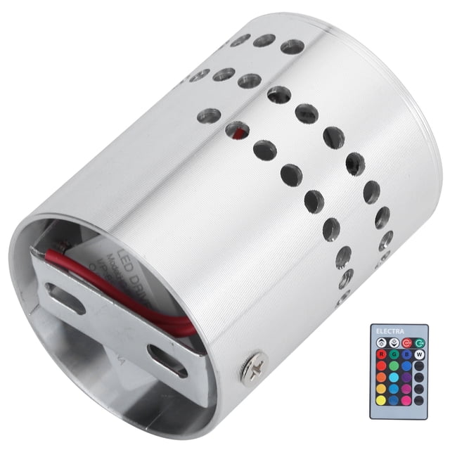 Lámpara de pared Jadeshay LED en espiral RGB 3W